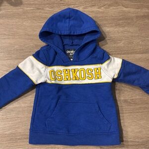 OshKosh B'gosh Kids Royal Blue and Yellow Hoodie